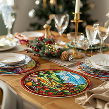 Afbeelding in Gallery-weergave laden, Schilderen op Nummer Tafelsets 20 cm (6 stuks) - Creatief Kerstcadeau