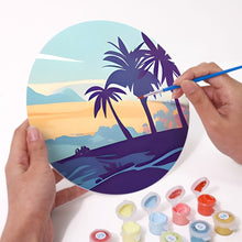 Afbeelding in Gallery-weergave laden, Schilderen op Nummer Placemat Sets 20 cm (6 stuks) - Uitzicht op de Natuur