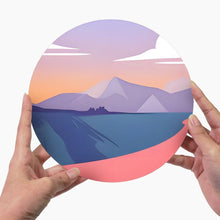 Afbeelding in Gallery-weergave laden, Schilderen op Nummer Placemat Sets 20 cm (6 stuks) - Uitzicht op de Natuur