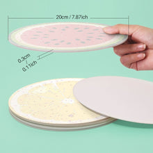 Afbeelding in Gallery-weergave laden, Schilderen op Nummer Placemat Sets 20 cm (6 stuks) - Tropische Fruitplakken