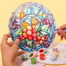 Afbeelding in Gallery-weergave laden, Schilderen op Nummer Placemat Sets 20 cm (4 stuks) - Vakantie en Natuur