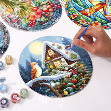 Afbeelding in Gallery-weergave laden, Schilderen op Nummer Placemat Sets 20 cm (4 stuks) - Vakantie en Natuur