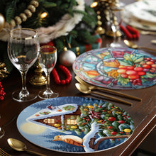 Afbeelding in Gallery-weergave laden, Schilderen op Nummer Placemat Sets 20 cm (4 stuks) - Vakantie en Natuur
