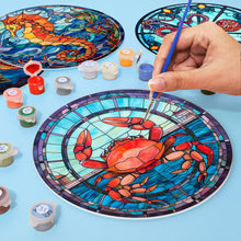 Afbeelding in Gallery-weergave laden, Schilderen op Nummer Tafels Sets 20 cm (4 stuks) - Oceaanwezens