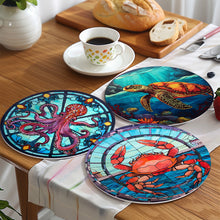Afbeelding in Gallery-weergave laden, Schilderen op Nummer Tafels Sets 20 cm (4 stuks) - Oceaanwezens