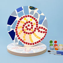 Afbeelding in Gallery-weergave laden, Schilderen op Nummer Placemat Sets 20 cm (6 stuks) - Decoratief Geometrisch Motief