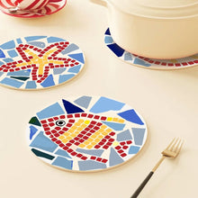 Afbeelding in Gallery-weergave laden, Schilderen op Nummer Placemat Sets 20 cm (6 stuks) - Decoratief Geometrisch Motief
