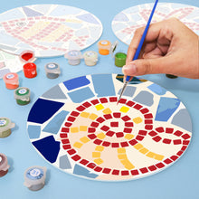 Afbeelding in Gallery-weergave laden, Schilderen op Nummer Placemat Sets 20 cm (6 stuks) - Decoratief Geometrisch Motief