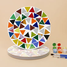 Afbeelding in Gallery-weergave laden, Schilderen op Nummer Placemat Sets 20 cm (6 stuks) - Moderne Geometrisch