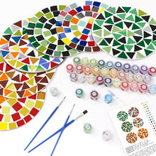 Afbeelding in Gallery-weergave laden, Schilderen op Nummer Placemat Sets 20 cm (6 stuks) - Moderne Geometrisch
