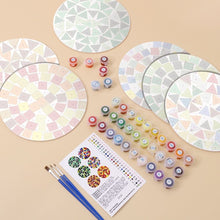 Afbeelding in Gallery-weergave laden, Schilderen op Nummer Placemat Sets 20 cm (6 stuks) - Moderne Geometrisch