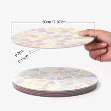 Afbeelding in Gallery-weergave laden, Schilderen op Nummer Placemat Sets 20 cm (6 stuks) - Moderne Geometrisch