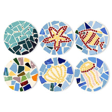 Afbeelding in Gallery-weergave laden, Schilderen op Nummer Placemat Sets 20 cm (6 stuks) - Mediterrane Stijl
