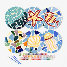 Afbeelding in Gallery-weergave laden, Schilderen op Nummer Tafelsets 20 cm (6 stuks) - Mediterrane Stijl