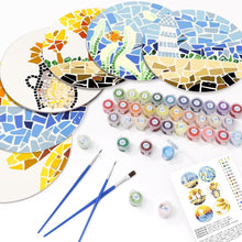 Afbeelding in Gallery-weergave laden, Schilderen op Nummer Placemat Sets 20 cm (6 stuks) - Kustleven