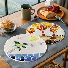 Afbeelding in Gallery-weergave laden, Schilderen op Nummer Placemat Sets 20 cm (6 stuks) - Botanisch en Natuur