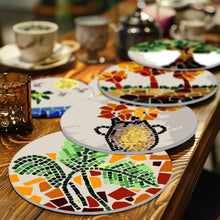 Afbeelding in Gallery-weergave laden, Schilderen op Nummer Placemat Sets 20 cm (6 stuks) - Botanisch en Natuur