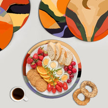 Afbeelding in Gallery-weergave laden, Schilderen op Nummer Placemat Sets 20 cm (6 stuks) - Moderne Abstracte Berg