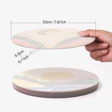 Afbeelding in Gallery-weergave laden, Schilderen op Nummer Placemat Sets 20 cm (6 stuks) - Moderne Abstracte Berg