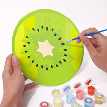 Afbeelding in Gallery-weergave laden, Schilderen op Nummer Placemat Sets 20 cm (6 stuks) - Gekleurde Fruitschijfjes