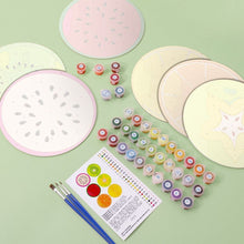 Afbeelding in Gallery-weergave laden, Schilderen op Nummer Placemat Sets 20 cm (6 stuks) - Gekleurde Fruitschijfjes