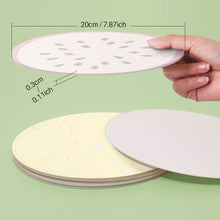 Afbeelding in Gallery-weergave laden, Schilderen op Nummer Placemat Sets 20 cm (6 stuks) - Gekleurde Fruitschijfjes