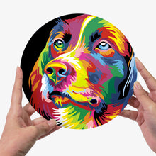 Afbeelding in Gallery-weergave laden, Schilderen op Nummer Placemat Sets 20 cm (6 stuks) - Dieren Pop Art