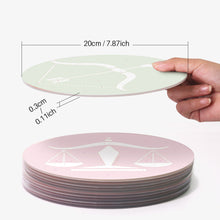 Afbeelding in Gallery-weergave laden, Schilderen op Nummer Placemat Sets 20 cm (12 stuks) - Serie Sterrenbeelden 1