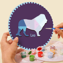 Afbeelding in Gallery-weergave laden, Schilderen op Nummer Placemat Sets 20 cm (12 stuks) - Serie Sterrenbeelden 3