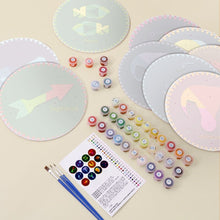 Afbeelding in Gallery-weergave laden, Schilderen op Nummer Placemat Sets 20 cm (12 stuks) - Serie Sterrenbeelden 3