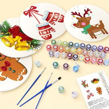 Afbeelding in Gallery-weergave laden, Schilderen op Nummer Tafels Sets 20 cm (4 stuks) - Gezellige Rendier Wantjes