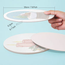 Afbeelding in Gallery-weergave laden, Schilderen op Nummer Tafels Sets 20 cm (4 stuks) - Klassiek Kerstplezier