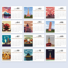 Afbeelding in Gallery-weergave laden, Kalender Schilderen op Nummers 2026 - Beroemde Monumenten