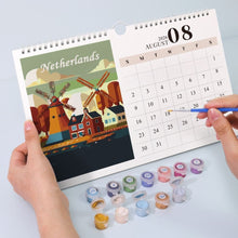 Afbeelding in Gallery-weergave laden, Kalender Schilderen op Nummers 2026 - Beroemde Monumenten