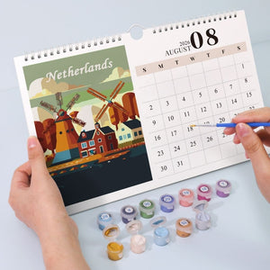 Kalender Schilderen op Nummers 2026 - Beroemde Monumenten