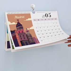 Kalender Schilderen op Nummers 2026 - Beroemde Monumenten