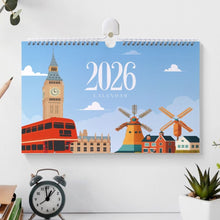 Afbeelding in Gallery-weergave laden, Kalender Schilderen op Nummers 2026 - Beroemde Monumenten