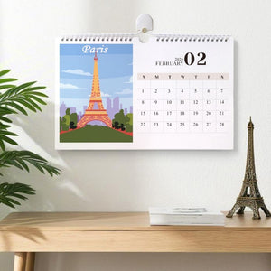 Kalender Schilderen op Nummers 2026 - Beroemde Monumenten