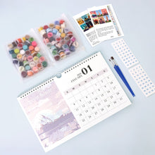 Afbeelding in Gallery-weergave laden, Kalender Schilderen op Nummers 2026 - Beroemde Monumenten