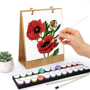 Kalender Schilderen op Nummers 2026 - Seizoensbloemen