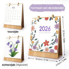 Afbeelding in Gallery-weergave laden, Kalender Schilderen op Nummers 2026 - Seizoensbloemen
