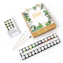 Afbeelding in Gallery-weergave laden, Kalender Schilderen op Nummers 2026 - Kamerplanten in Pot