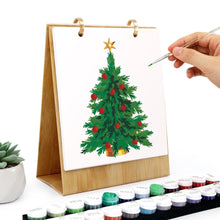 Afbeelding in Gallery-weergave laden, Kalender Schilderen op Nummers 2026 - Klassieke Kersticonen