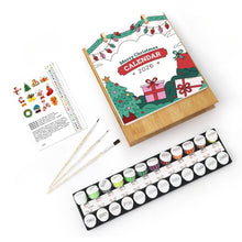 Afbeelding in Gallery-weergave laden, Kalender Schilderen op Nummers 2026 - Klassieke Kersticonen