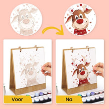 Afbeelding in Gallery-weergave laden, Kalender Schilderen op Nummers 2026 - Klassieke Kersticonen