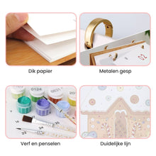 Afbeelding in Gallery-weergave laden, Kalender Schilderen op Nummers 2026 - Klassieke Kersticonen