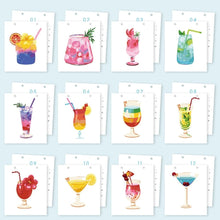 Afbeelding in Gallery-weergave laden, Kalender Schilderen op Nummers 2026 - Cocktaildranken