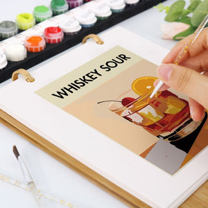 Kalender Schilderen op Nummers 2026 - Klassieke Cocktails