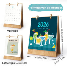 Afbeelding in Gallery-weergave laden, Kalender Schilderen op Nummers 2026 - Klassieke Cocktails