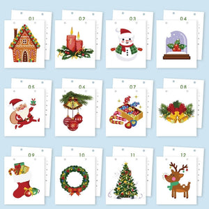 Kalender Schilderen op Nummers 2026 - Hoogtepunten van Kerstmis